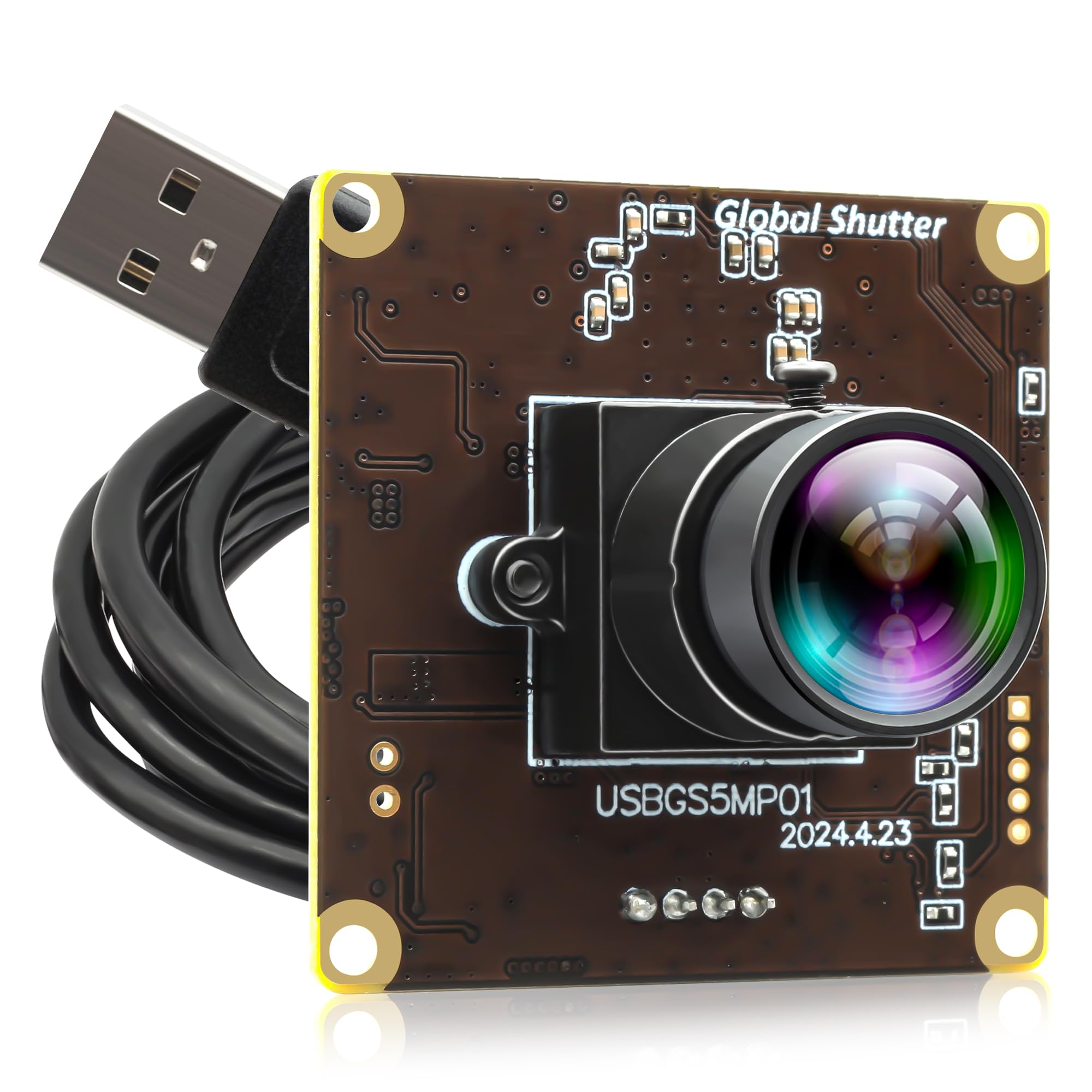 Amazon.co.jp: ELP USB カメラ グローバルシャッター 50fps 高速 USB